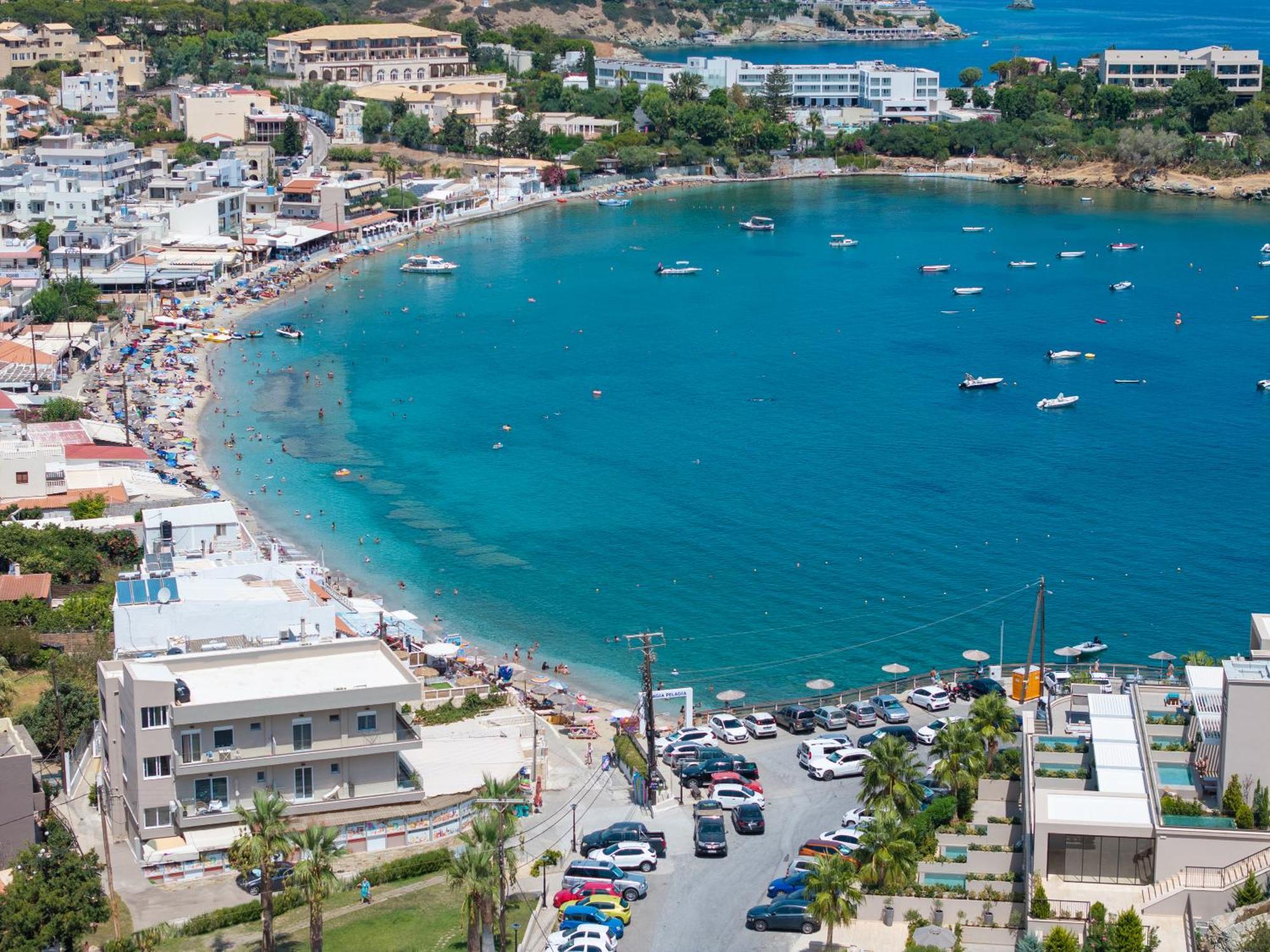 Mk Summer Breeze Luxury Apartments Agia Pelagia  Exterior photo